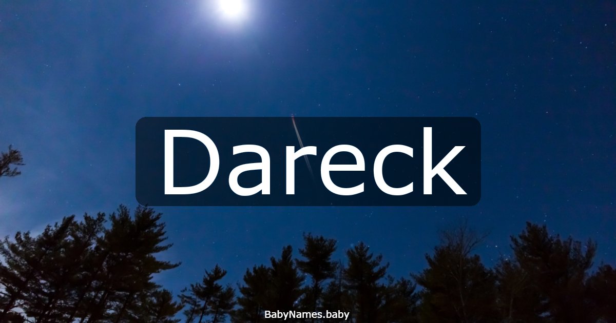Dareck