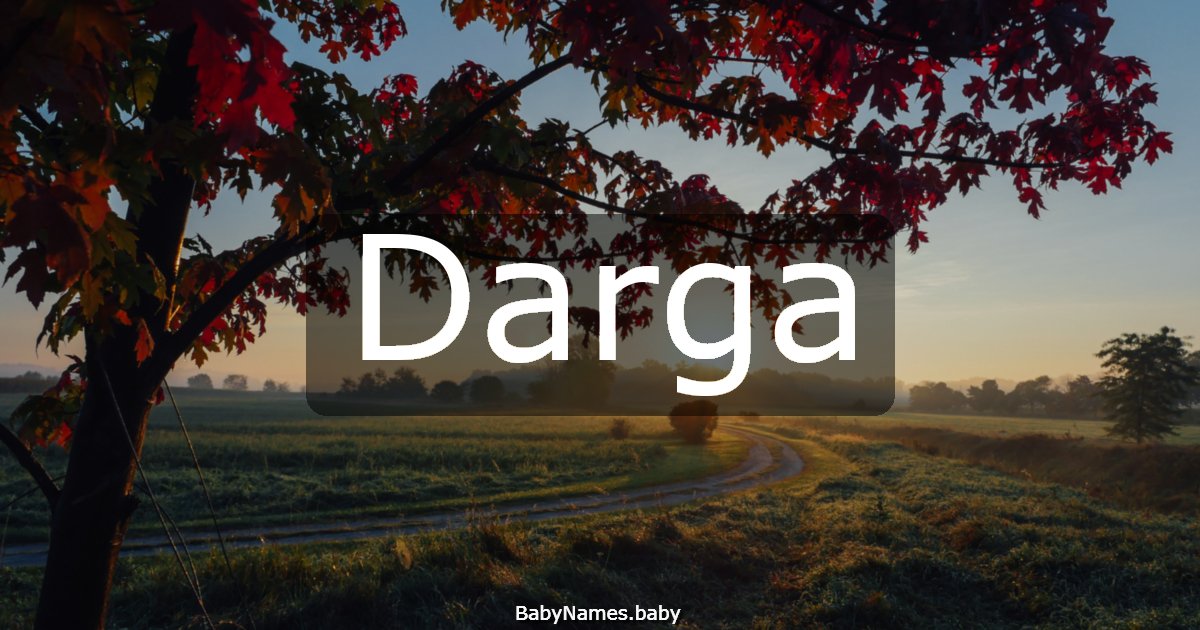 Darga