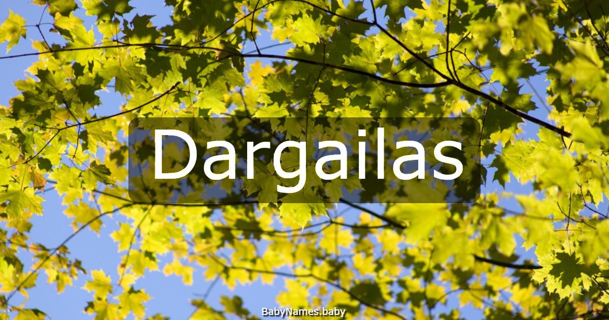 Dargailas