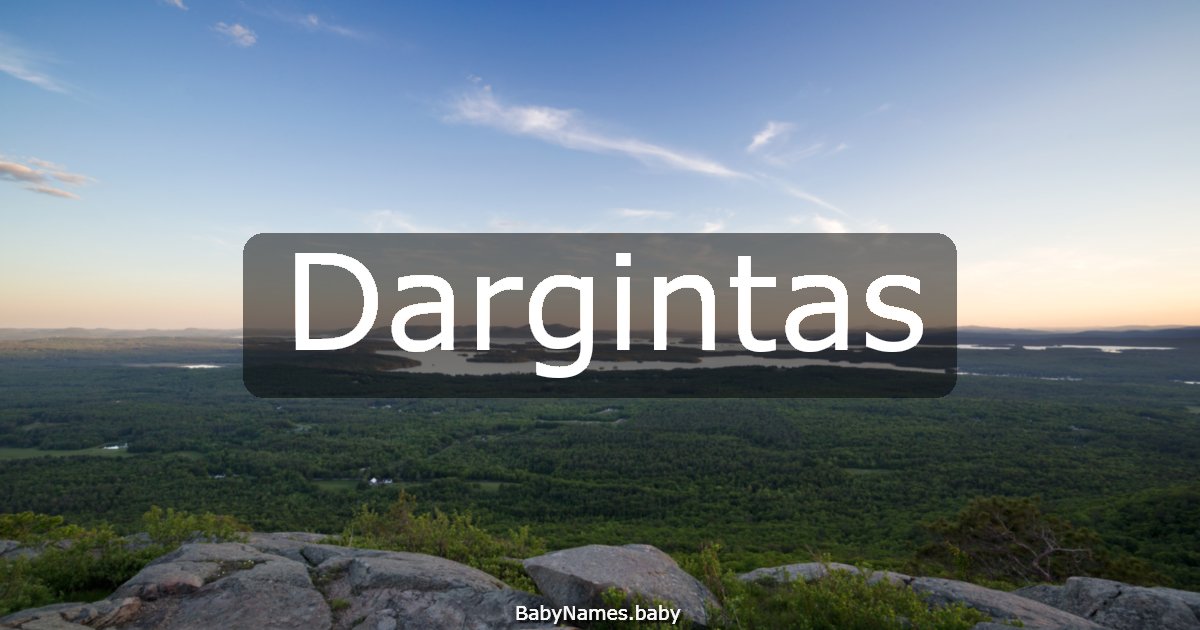 Dargintas