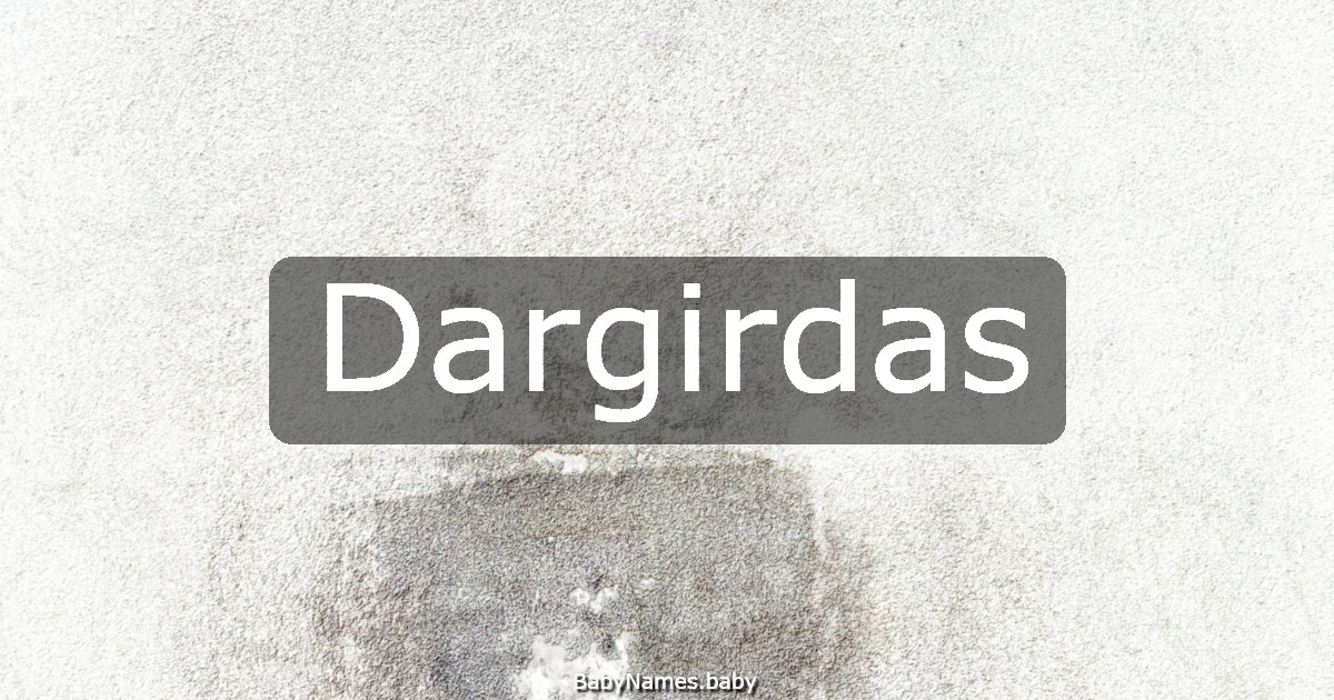 Dargirdas