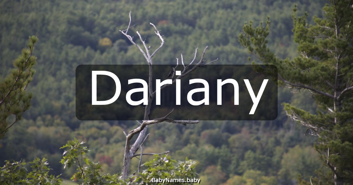 Dariany