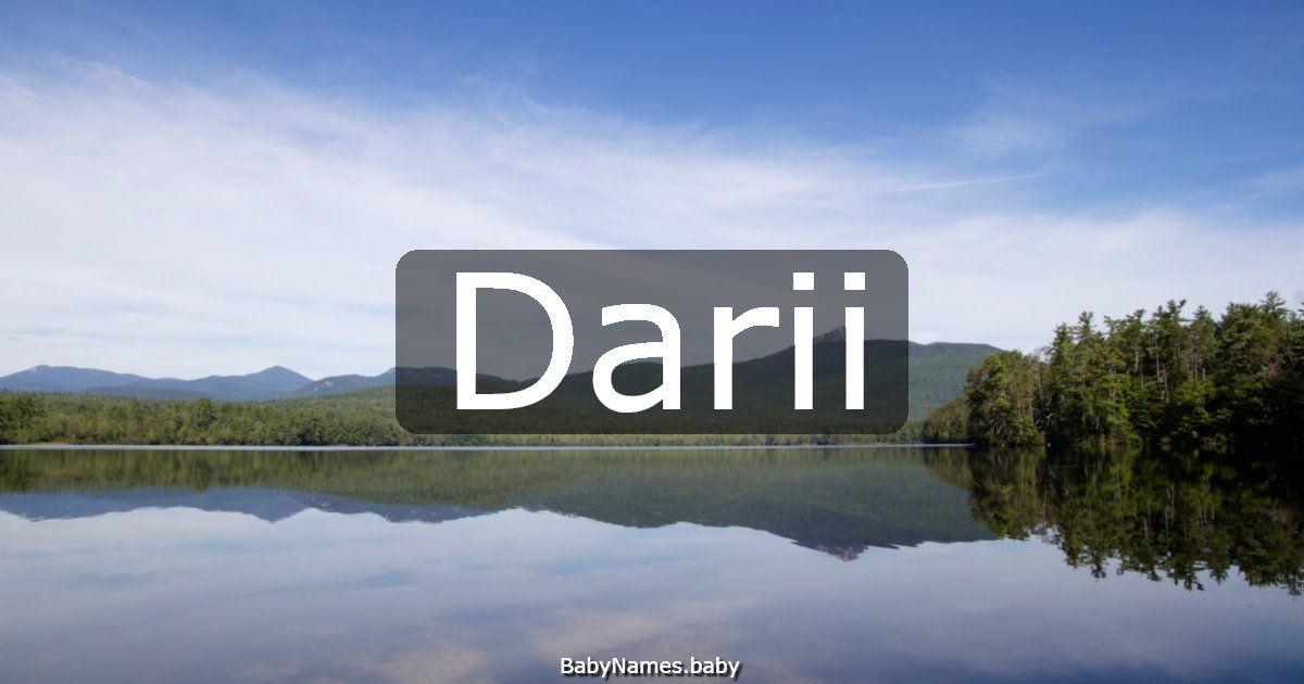 Darii