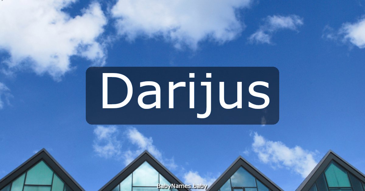 Darijus