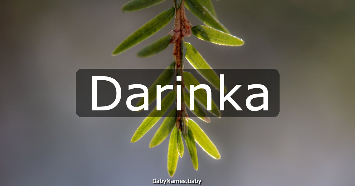 Darinka
