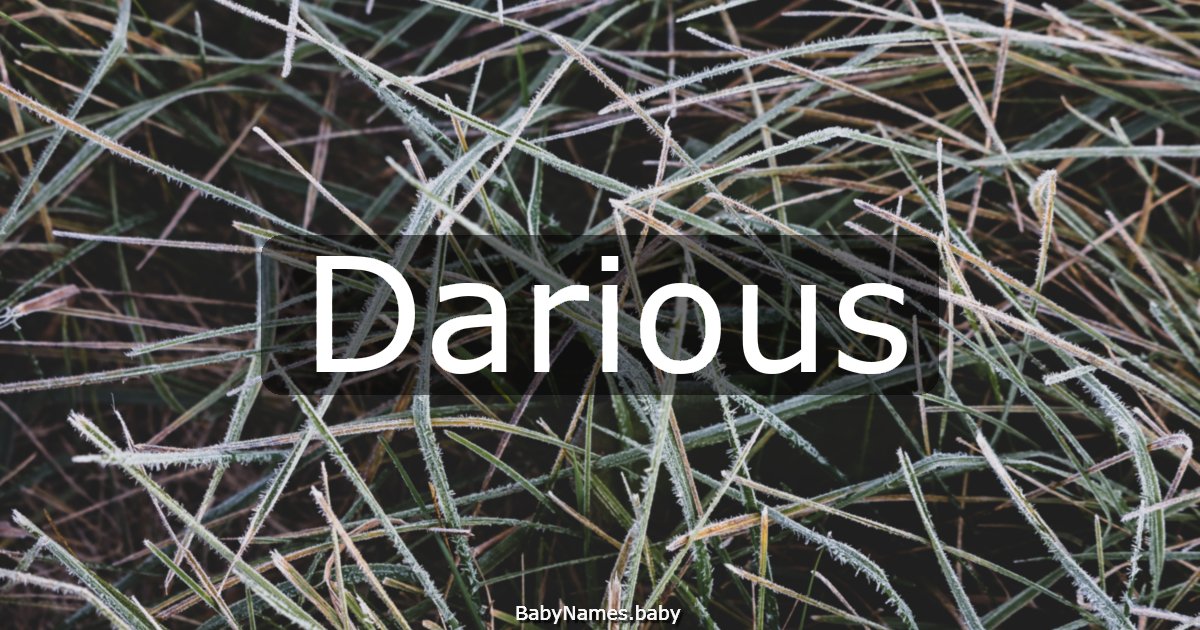 Darious