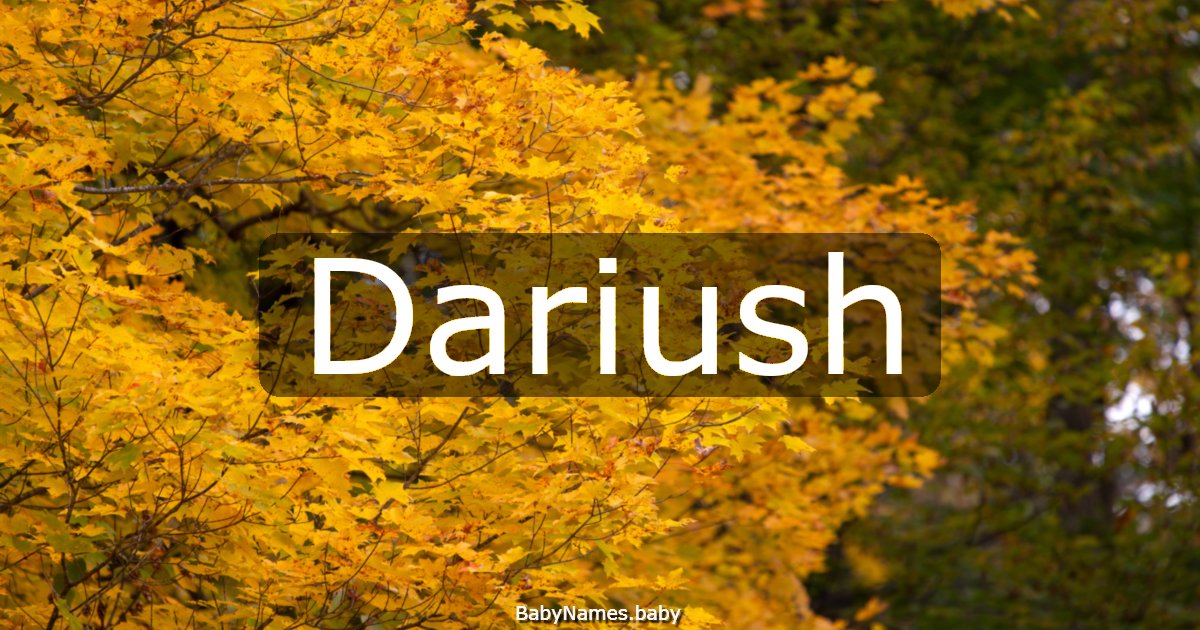 Dariush