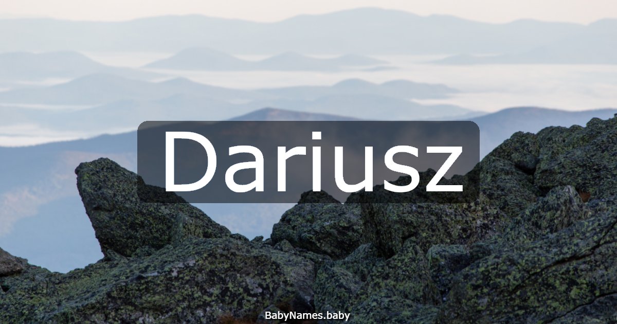 Dariusz