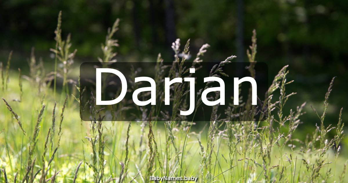 Darjan