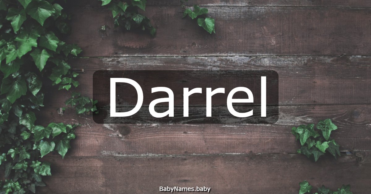 Darrel