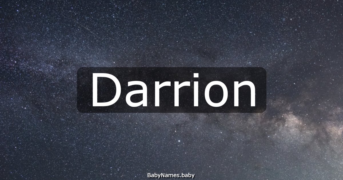 Darrion