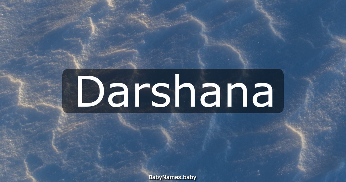 Darshana