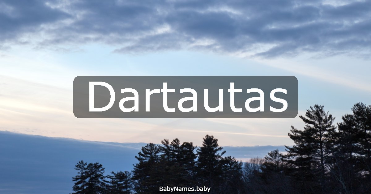 Dartautas