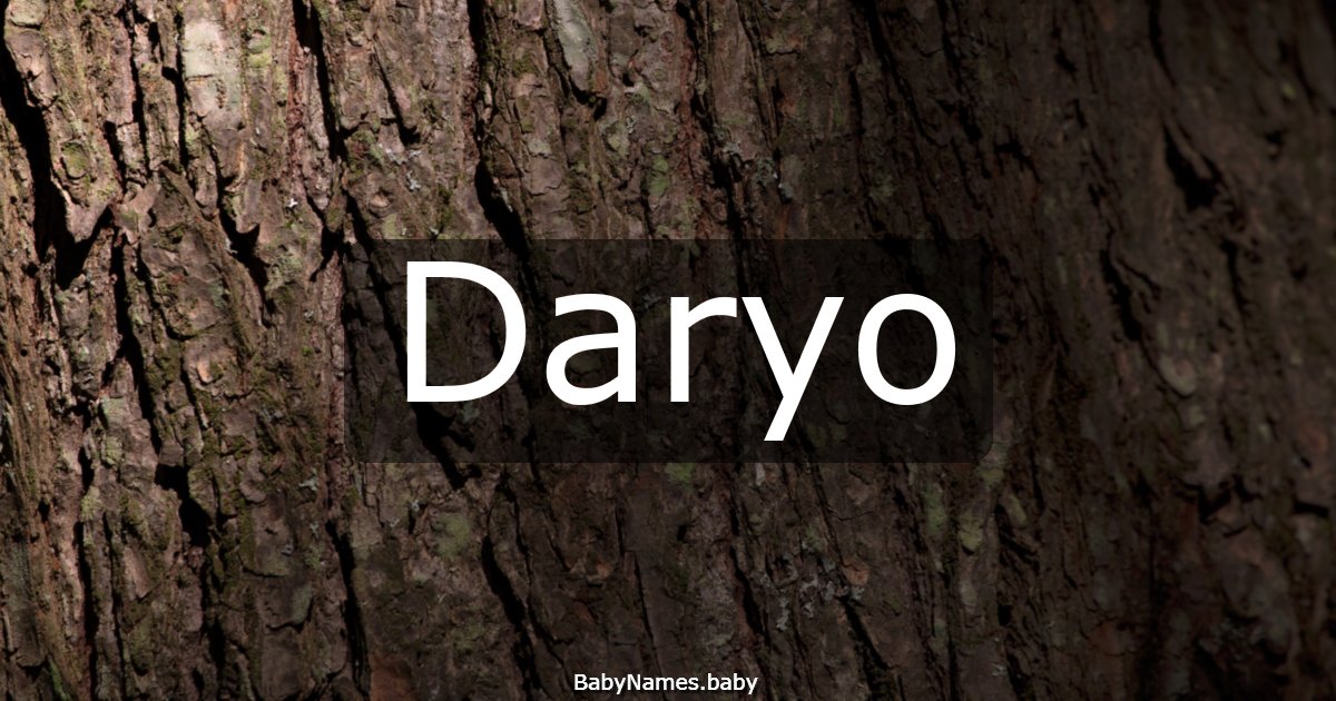 Daryo