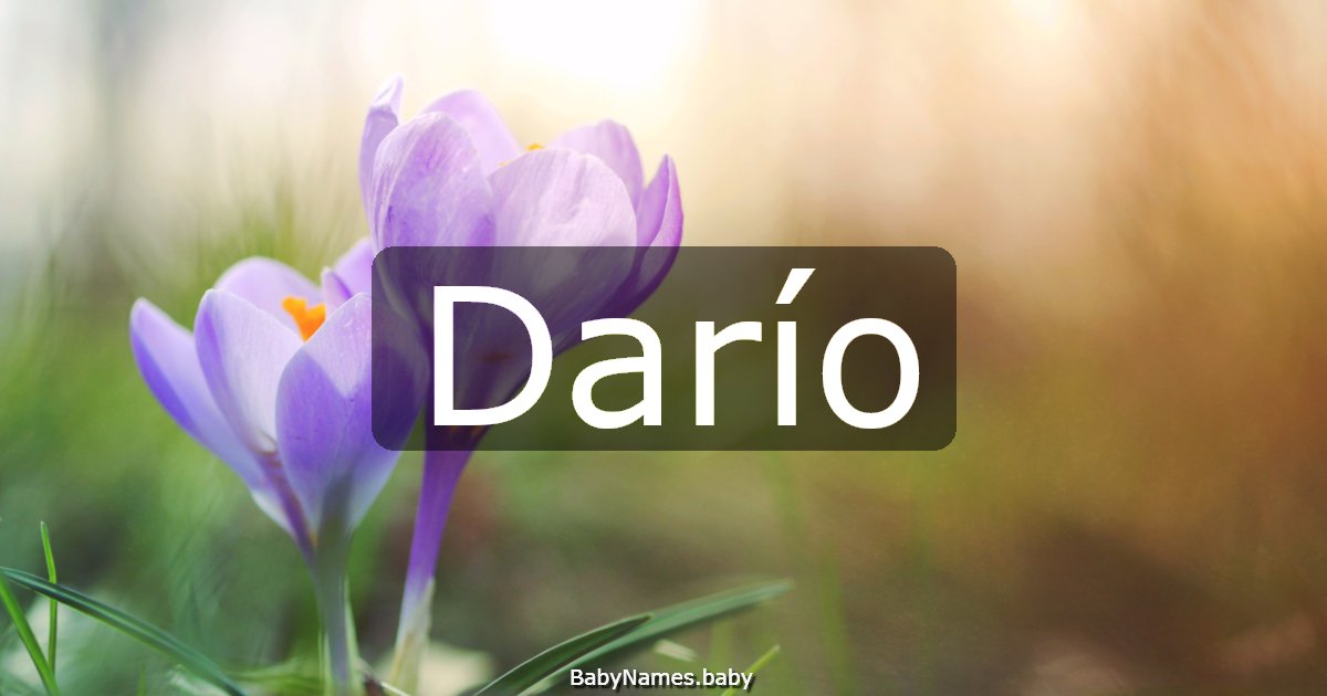 Darío
