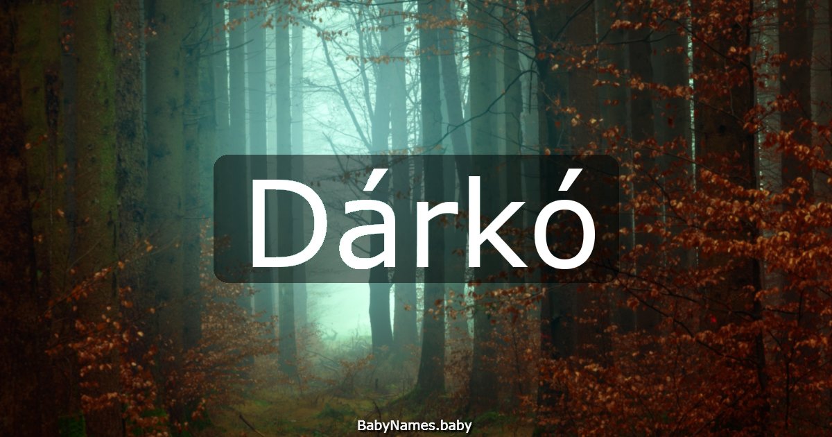 Dárkó