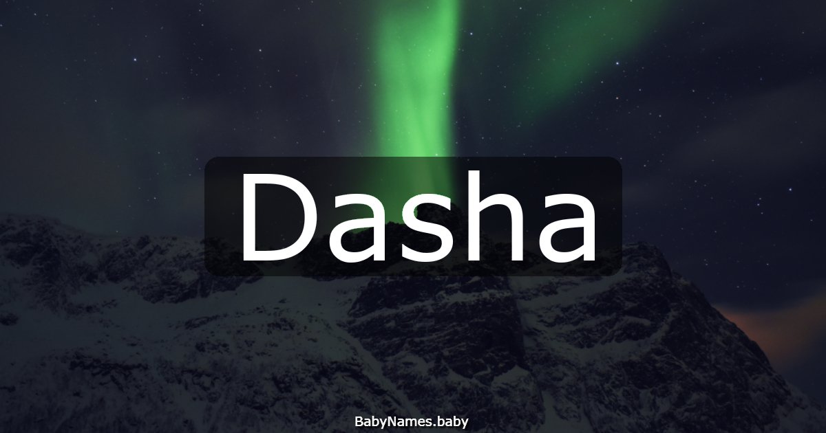 Dasha