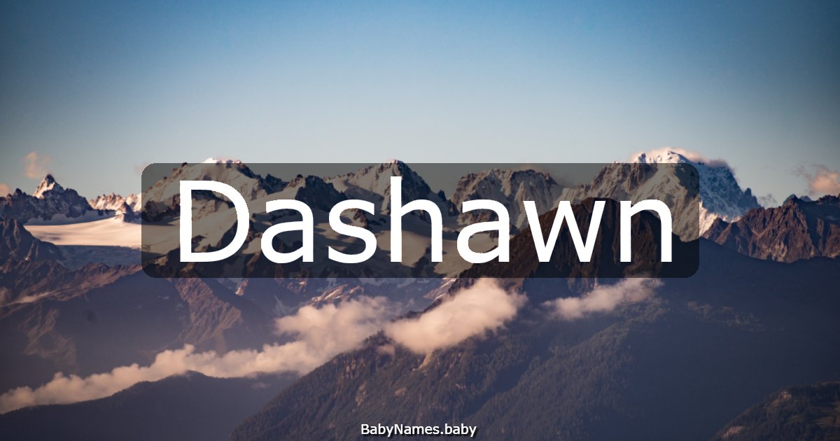 Dashawn