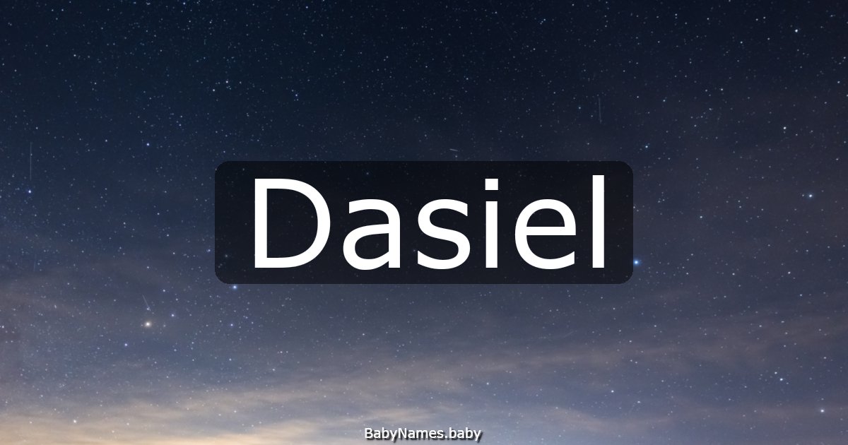 Dasiel