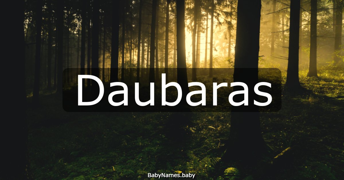 Daubaras