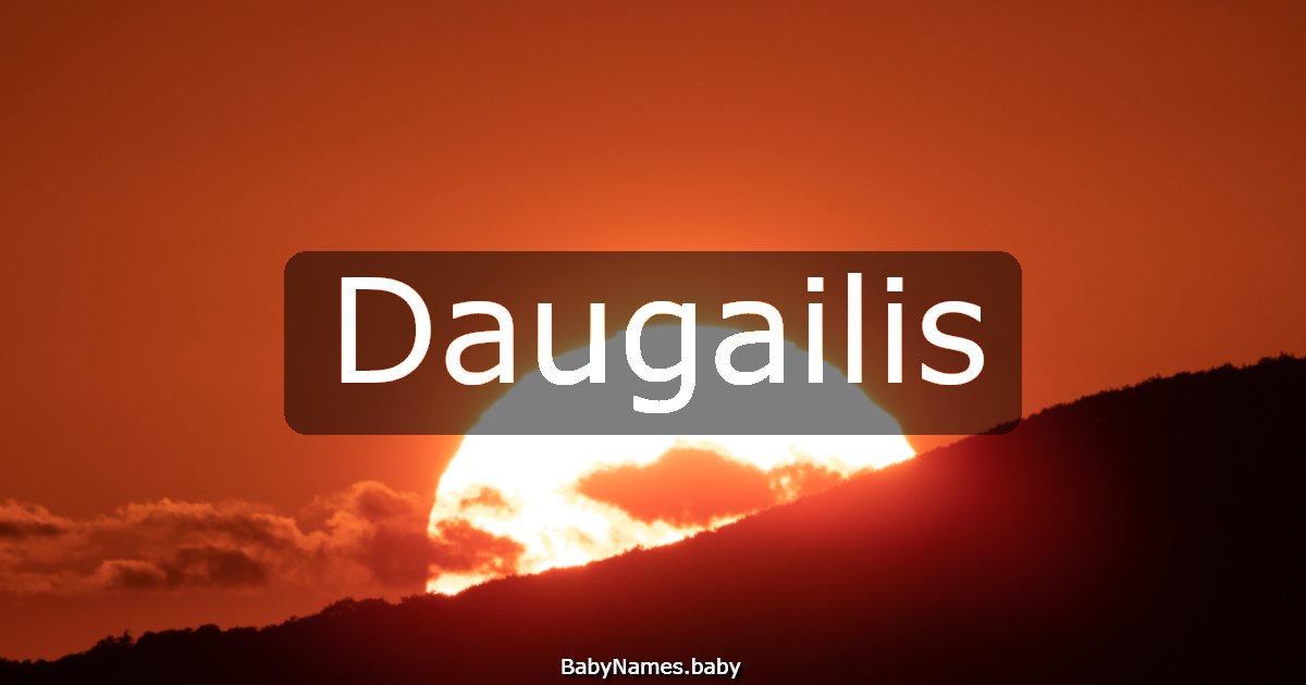 Daugailis