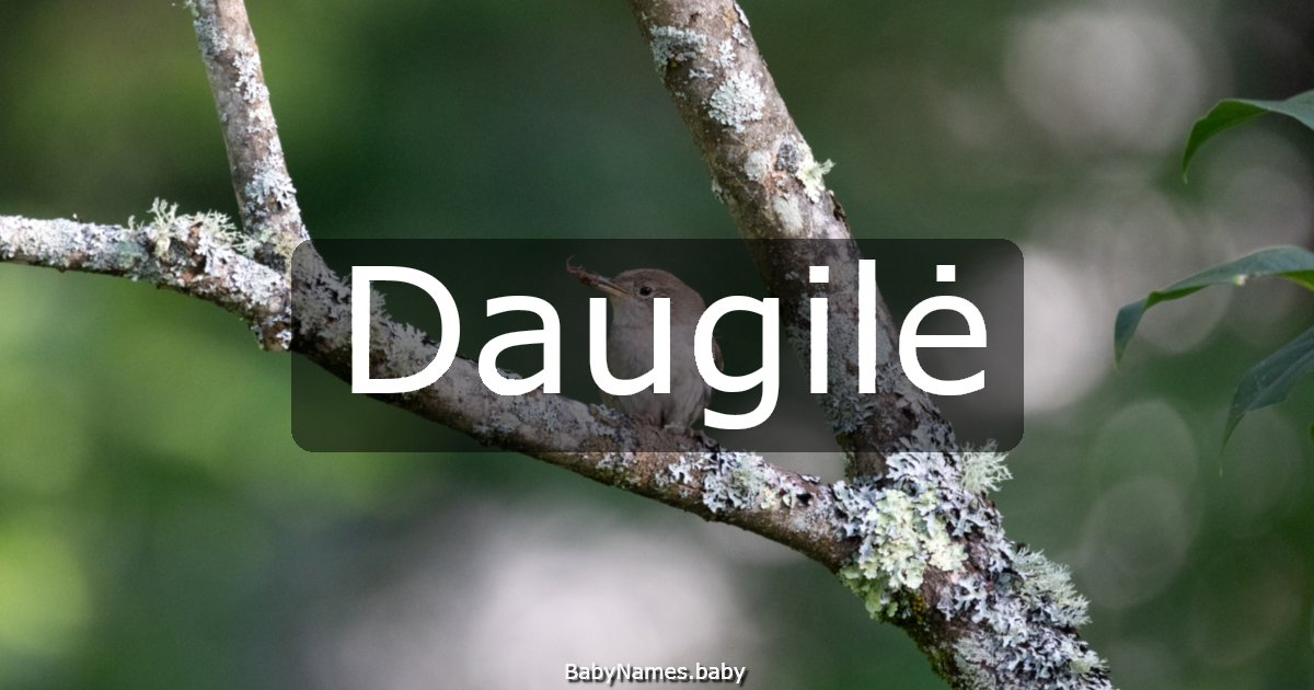 Daugilė