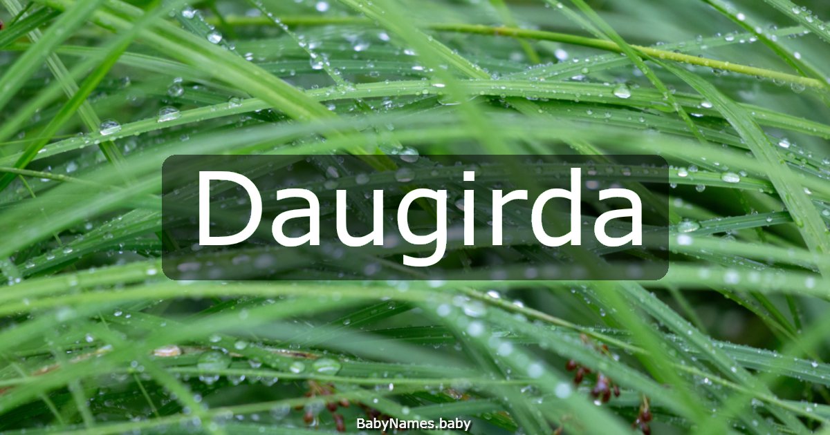 Daugirda