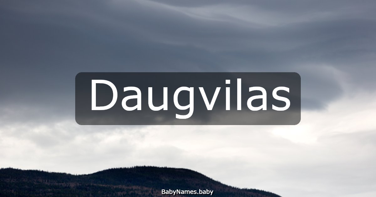 Daugvilas