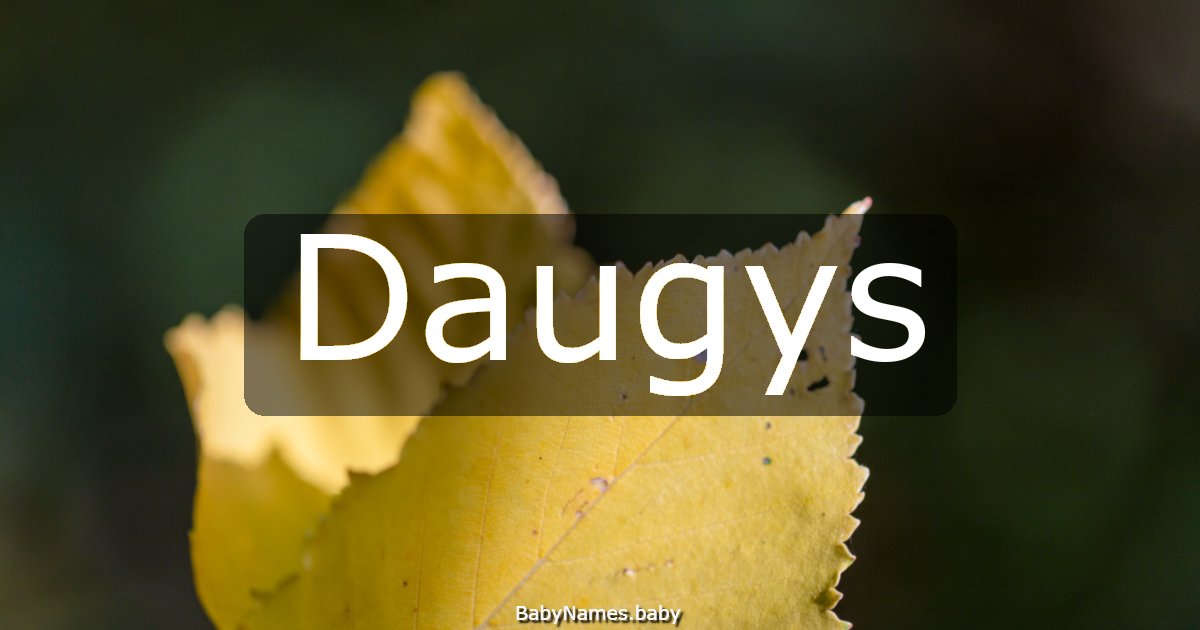 Daugys