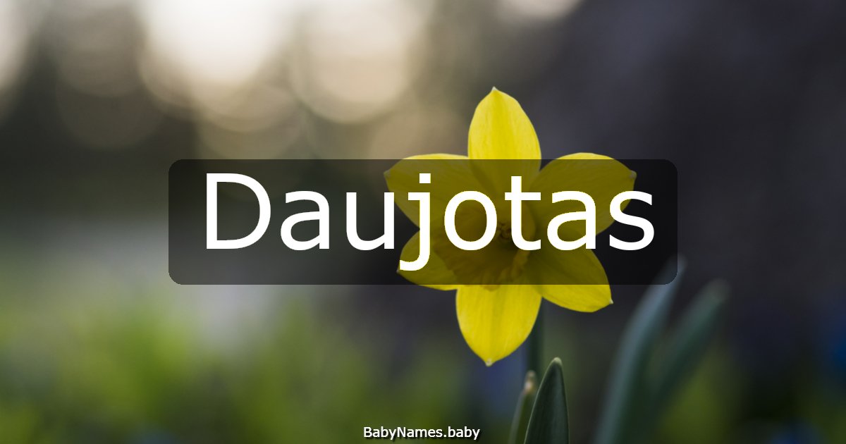 Daujotas