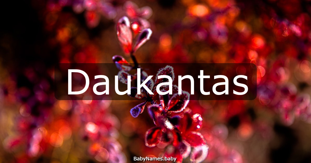 Daukantas