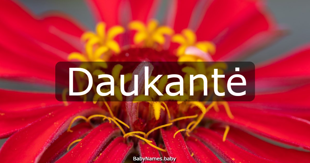 Daukantė