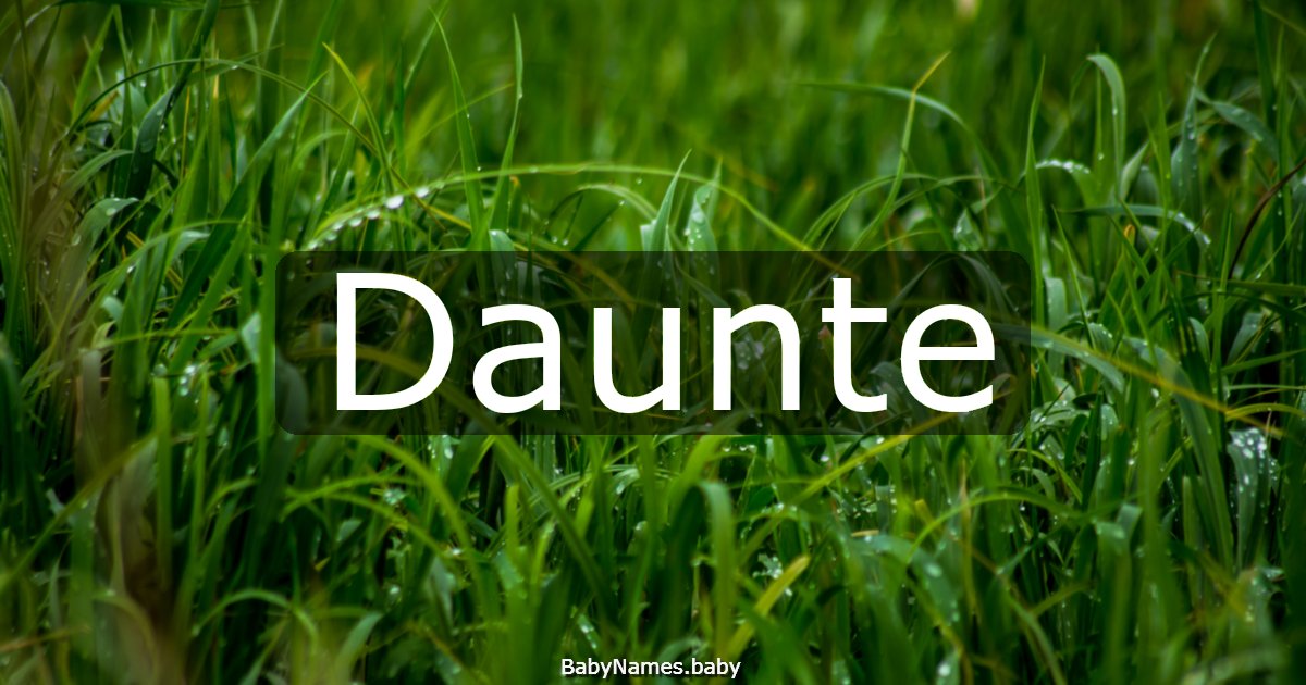 Daunte