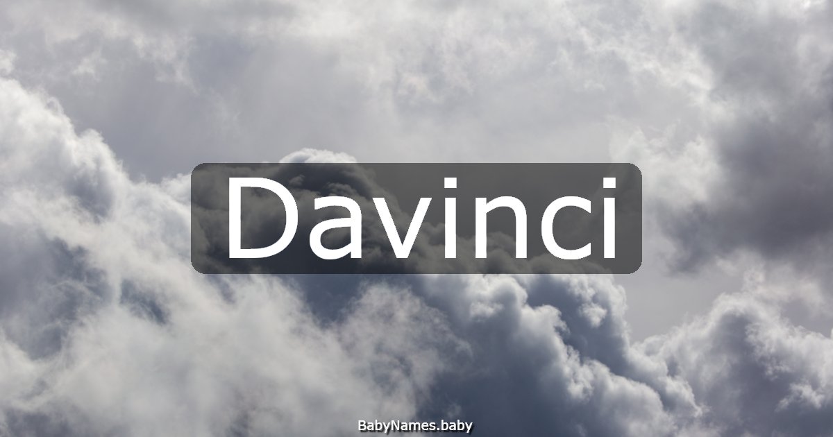 Davinci