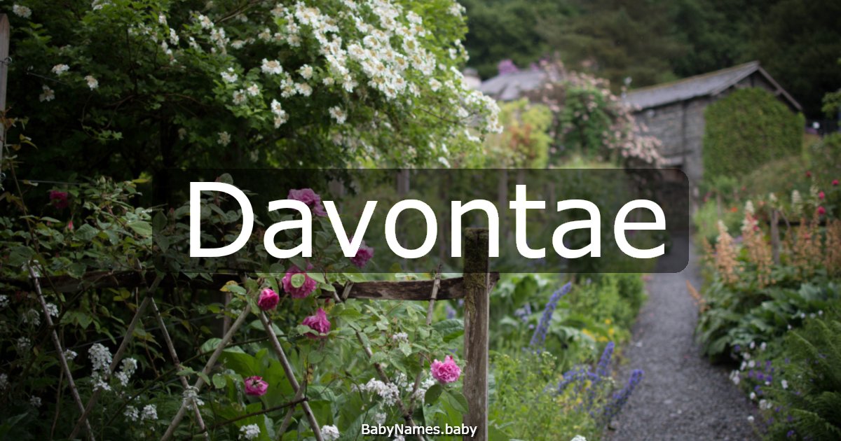 Davontae