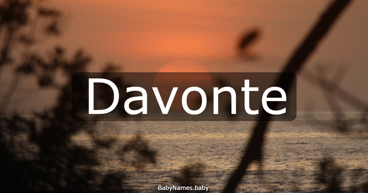 Davonte