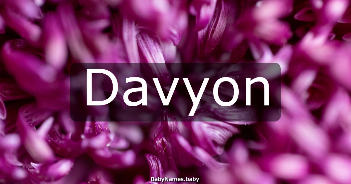 Davyon