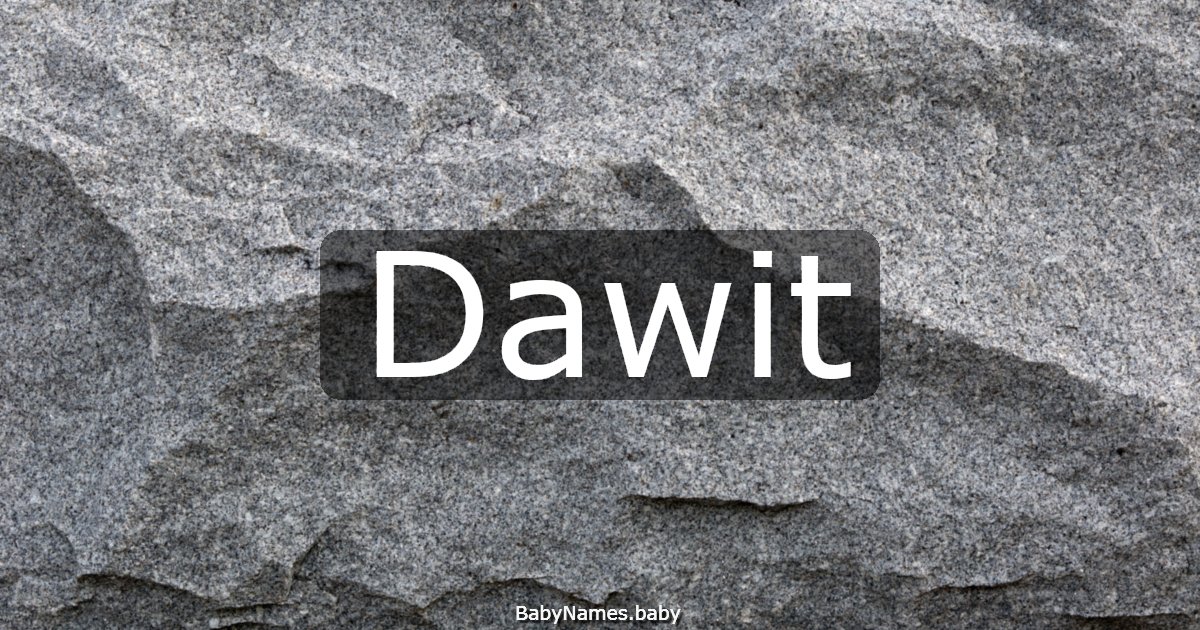 Dawit