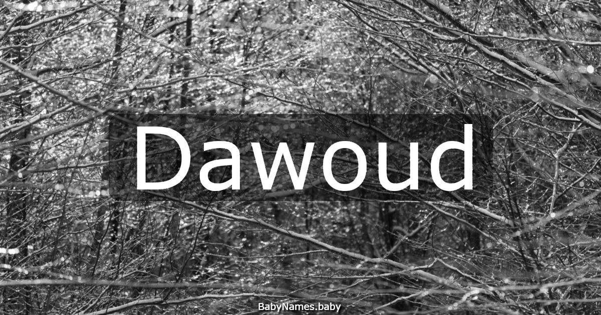 Dawoud