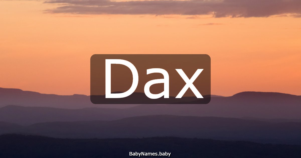 Dax