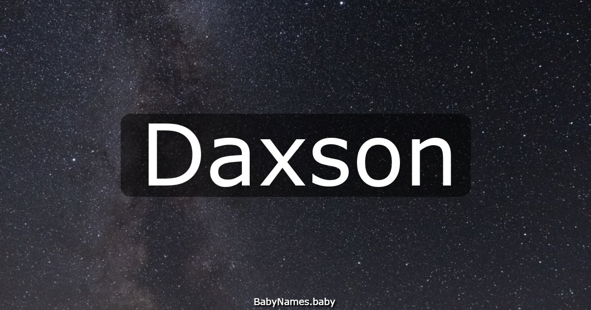 Daxson