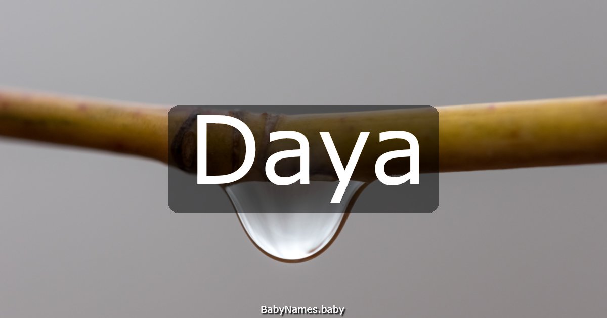 Daya