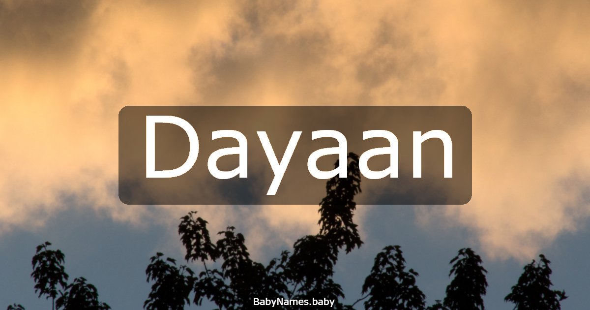 Dayaan