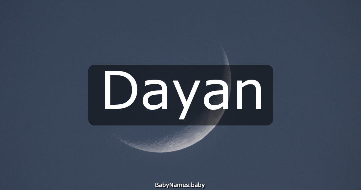 Dayan