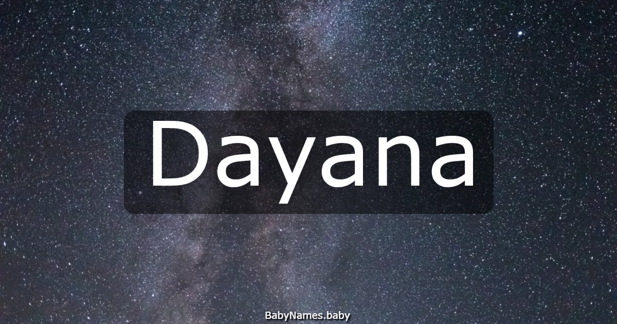 Dayana