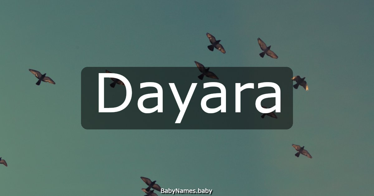 Dayara