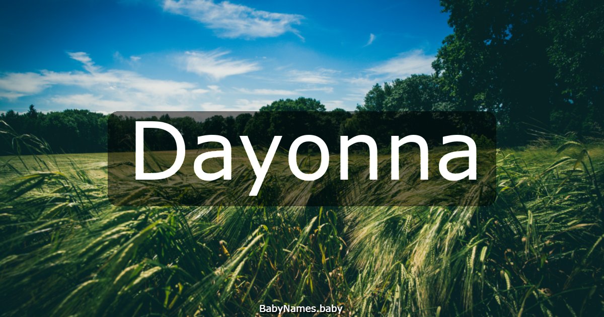 Dayonna
