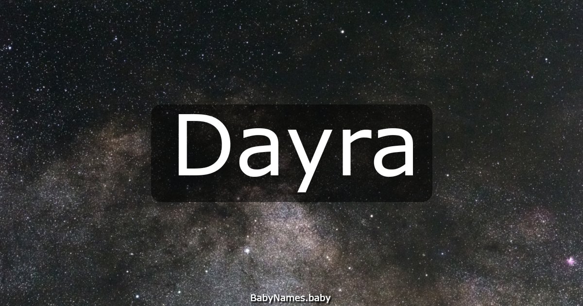 Dayra