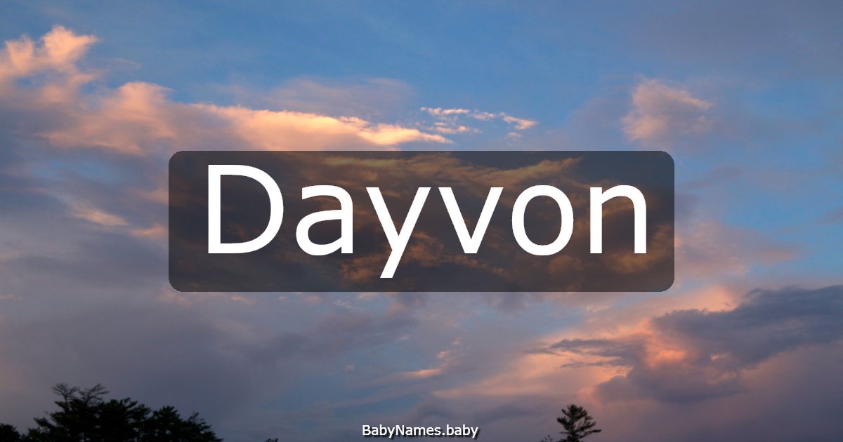 Dayvon