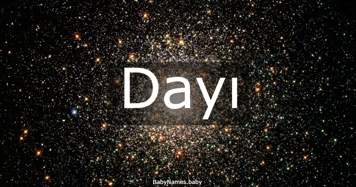 Dayı